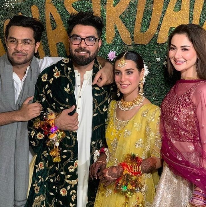 Highlights from Iqra Aziz & Yasir Hussain's Mehndi