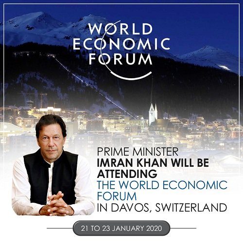 Prime Minister Imran Khan leaves for Davos to attend the Annual Meeting of World Economic Forum