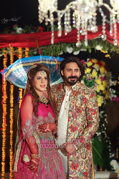 Wali Hamid Ali Khan's exclusive Mehndi Pictures