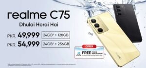 Realme C75: Pakistan’s First Locally Assembled Waterproof and Shockproof Smartphone Launched