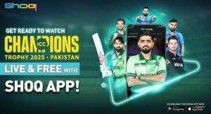 PTCL SHOQ Offers Free Live Streaming of ICC Champions Trophy 2025